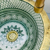 MyTindy VAD - Brass - Moroccan Ceramic Sink, view 2