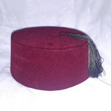 MyTindy Burgundy Moroccan Hat "Tarbouche", view 3