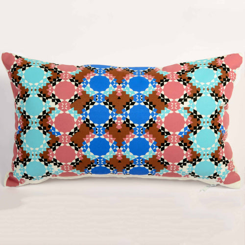 MyTindy BURGUNDY ZELLIGE Pillowcase