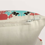 MyTindy BURGUNDY ZELLIGE Pillowcase, view 2