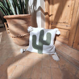 MyTindy Cactus Cotton Moroccan Tassel Cushion Covers, view 3