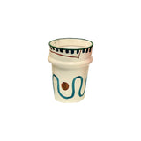 MyTindy CANDLE CUPS TERRACOTTA ABSTRACT DECO, view 2
