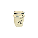 MyTindy CANDLE CUPS TERRACOTTA ABSTRACT DECO, view 4