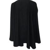 MyTindy Modern Cashmere Black Cape, view 2