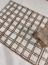 MyTindy Moroccan rug Beni Ouarain rug 4x6 ft Handmade rug Berber rug, view 3