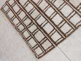 MyTindy Moroccan rug Beni Ouarain rug 4x6 ft Handmade rug Berber rug, view 5