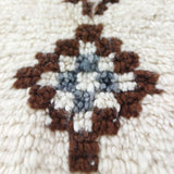 MyTindy Moroccan rug Beni Ouarain rug 2x4 ft Handmade rug Berber rug, view 5