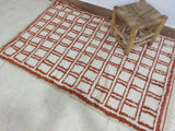 MyTindy Moroccan rug Beni Ouarain rug 3x5 ft Handmade rug Berber rug, view 2
