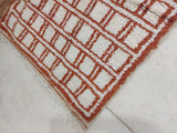 MyTindy Moroccan rug Beni Ouarain rug 3x5 ft Handmade rug Berber rug, view 5