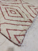 MyTindy Moroccan rug Beni Ouarain rug 4x5 ft Handmade rug Berber rug, view 4