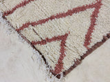MyTindy Moroccan rug Beni Ouarain rug 4x5 ft Handmade rug Berber rug, view 6
