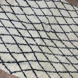MyTindy Moroccan rug Beni Ouarain rug 4x7 ft Handmade rug Berber rug, view 5