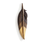 MyTindy Carved feather for wall decor, view 2