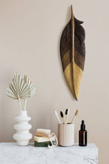 MyTindy Carved feather for wall decor, view 4