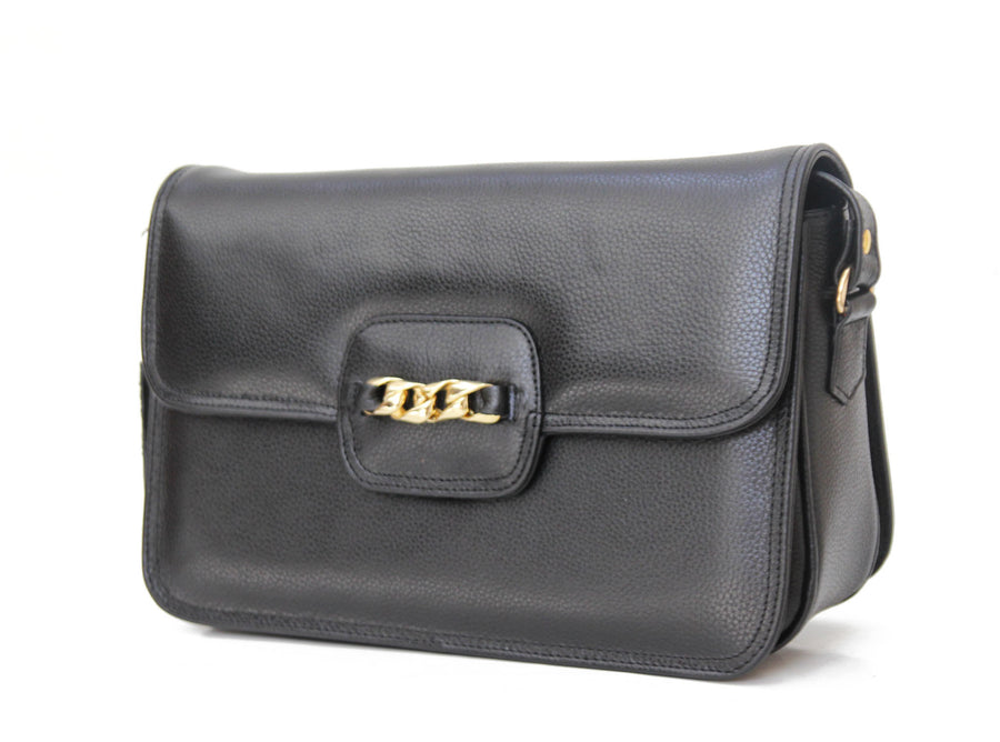 MyTindy Celia - Sac besace en cuir véritable