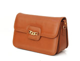 MyTindy Celia - Sac besace en cuir véritable, view 4