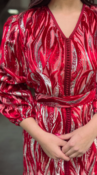 MyTindy Cherry blingy Kaftan