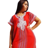 MyTindy Red Moroccan Gandoura, view 2