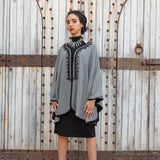 MyTindy Bicolor Classic Lady Cape, view 2