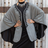 MyTindy Bicolor Classic Lady Cape, view 3