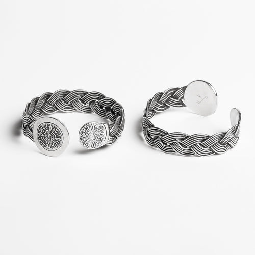 MyTindy Coins Braided Bangle BRACELET