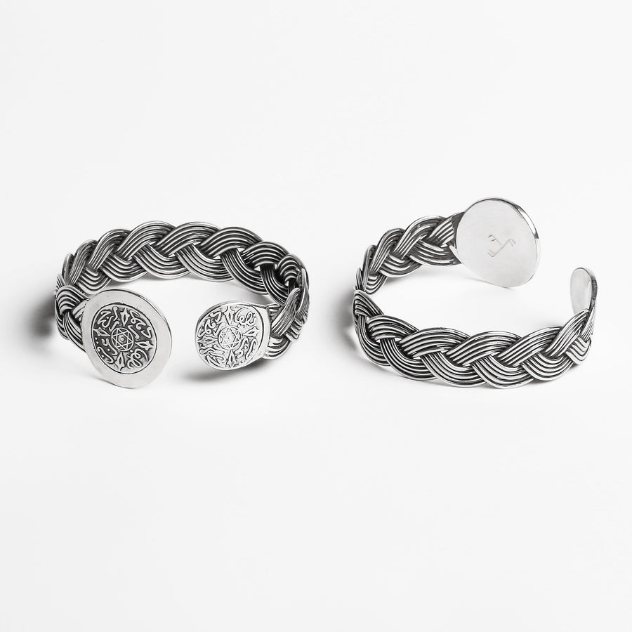 MyTindy Coins Braided Bangle BRACELET