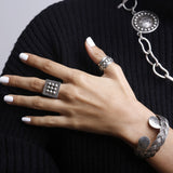 MyTindy Coins Braided Bangle BRACELET, view 2