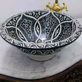 MyTindy ARO - Standard - Moroccan Ceramic Sink, view 2