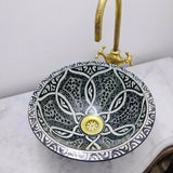 MyTindy ARO - Standard - Moroccan Ceramic Sink, view 3