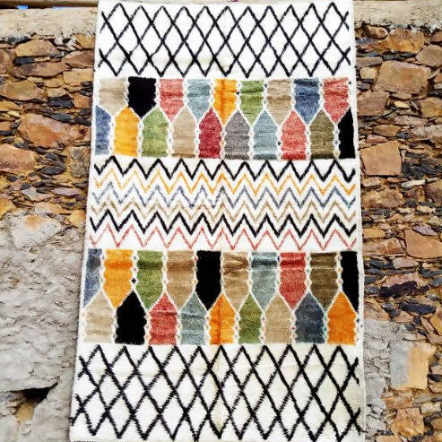 MyTindy Colorful Moroccan Carpet