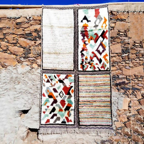 MyTindy Colorful Moroccan Rug