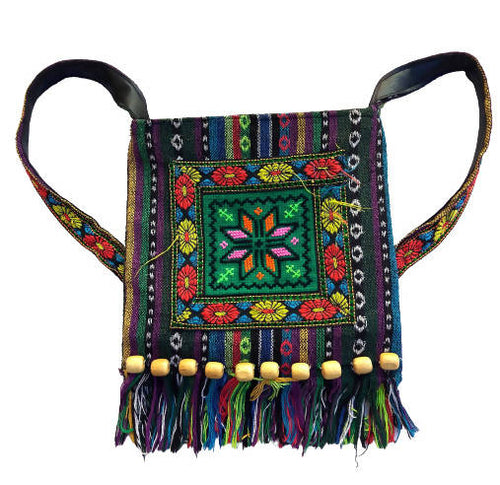 MyTindy Colorful Woven Moroccan Cross Body Bag
