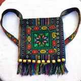 MyTindy Colorful Woven Moroccan Cross Body Bag, view 3