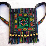MyTindy Colorful Woven Moroccan Cross Body Bag, view 4