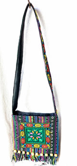 MyTindy Colorful Woven Moroccan Cross Body Bag, view 5
