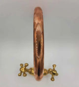 MyTindy Copper and Brass Moroccan Vanity Sink Faucet, view 3