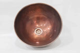 MyTindy Copper Moroccan Vessel Sink, Handcrafted Engraved Washbasin, view 4