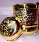 MyTindy Copper Trash Can Basket, view 4