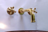 MyTindy Copper Undermount Sink With Unlacquered Brass Faucet, view 4