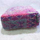 MyTindy Moroccan Pouf Kilim Purple, view 3