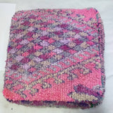MyTindy Moroccan Pouf Kilim Purple, view 5