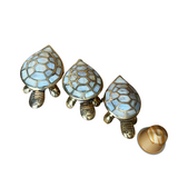 MyTindy Copy of Turtle Set - White & Gold, view 2