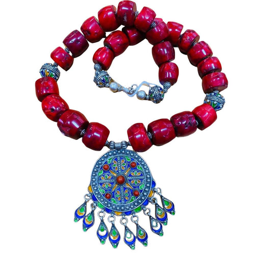 MyTindy Coral Beads Necklace