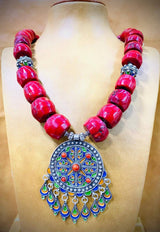 MyTindy Coral Beads Necklace, view 2