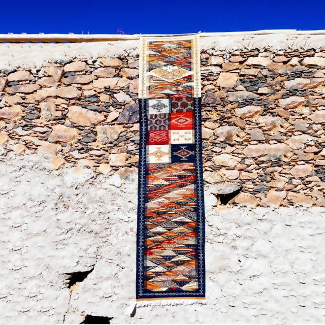 MyTindy Corridor Moroccan Carpet "The Map V"