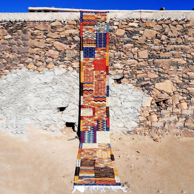 MyTindy Corridor Moroccan Carpet "The Map VI"