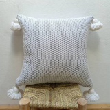 MyTindy Moroccan Pom Pom Pillow Cover, view 5