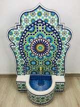 MyTindy Custom Mosaic Fountai for Outdoor/Indoor -  Mid Century Fountain water inside Modern Flair - Moroccan Hung or Floor Fountain, view 3