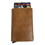MyTindy Customised leather wallet with laser engraving, view 3