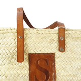 MyTindy Customizable Leather Initials Basket Monogram, view 4